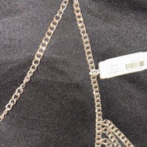 Elegant Silver Chain Necklace